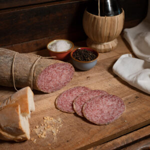 Salame morbido tradizionale su budello gentile (1 KG)