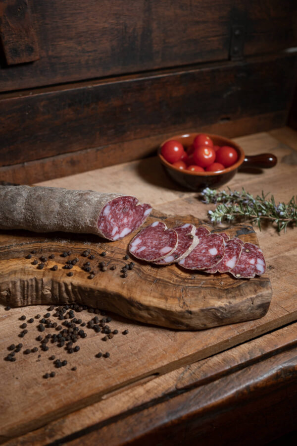 Salame tradizionale con lardelli (0.4 KG) - Image 1