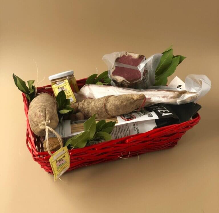 Cesto piccolo a vista - country pig