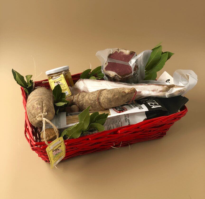 Cesto piccolo a vista - country pig