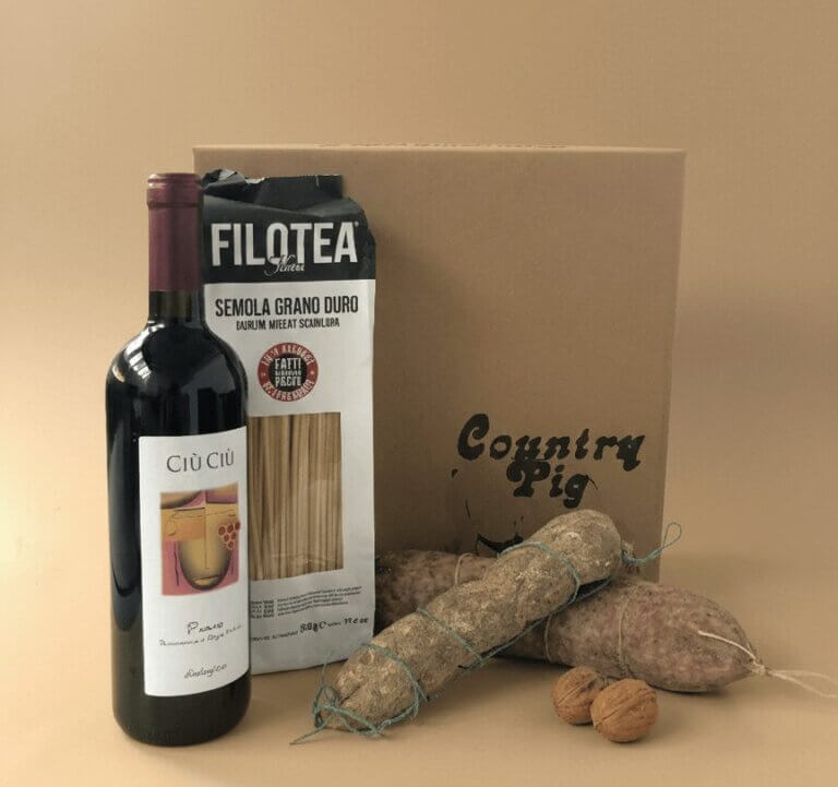 cesto pronto scatola- country pig